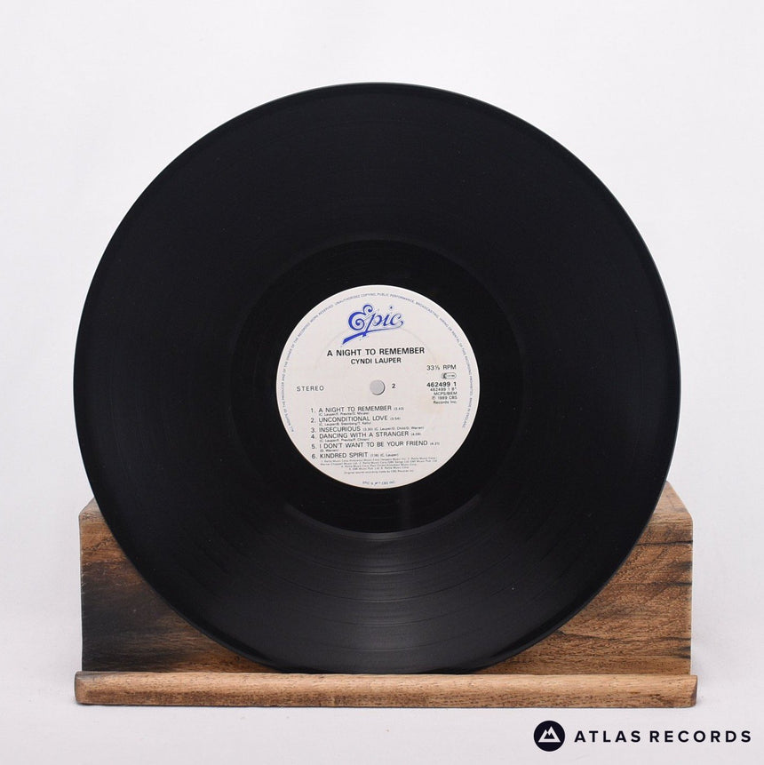 Cyndi Lauper - A Night To Remember - LP Vinyl Record - VG+/EX