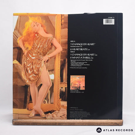 Cyndi Lauper - Change Of Heart - 12" Vinyl Record - EX/EX