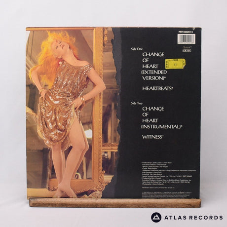 Cyndi Lauper - Change Of Heart - 12" Vinyl Record - VG+/EX