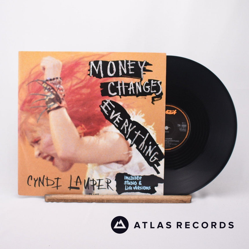 Cyndi Lauper - Money Changes Everything - 12" Vinyl Record - EX/EX