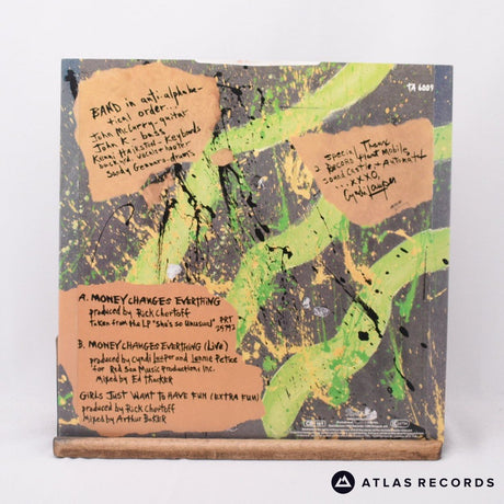 Cyndi Lauper - Money Changes Everything - 12" Vinyl Record - EX/EX