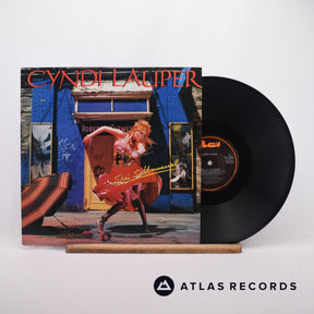 Cyndi Lauper She's So Unusual LP Vinyl Record - Front Cover & Record