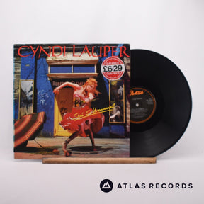 Cyndi Lauper She's So Unusual LP Vinyl Record - Front Cover & Record