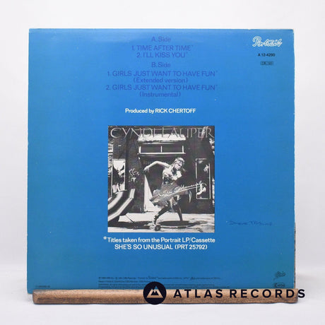 Cyndi Lauper - Time After Time - A1 B1 12" Vinyl Record - VG+/VG+