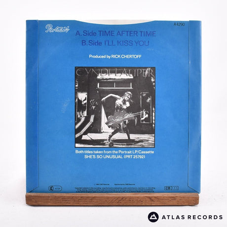 Cyndi Lauper - Time After Time - 7" Vinyl Record - EX/EX