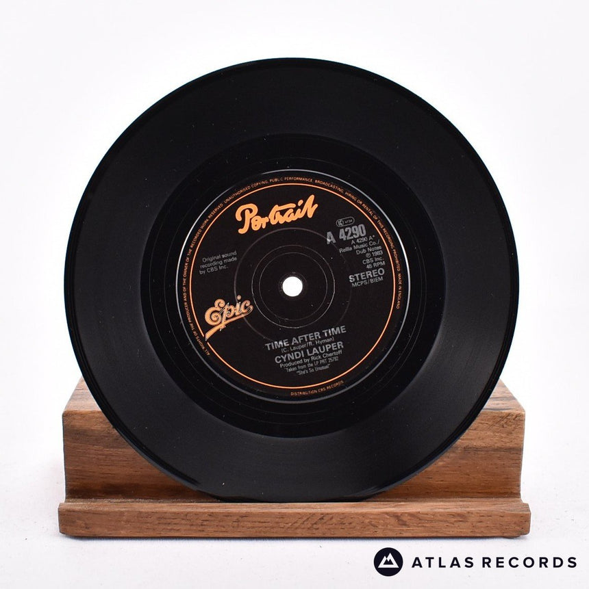 Cyndi Lauper - Time After Time - 7" Vinyl Record - EX/EX