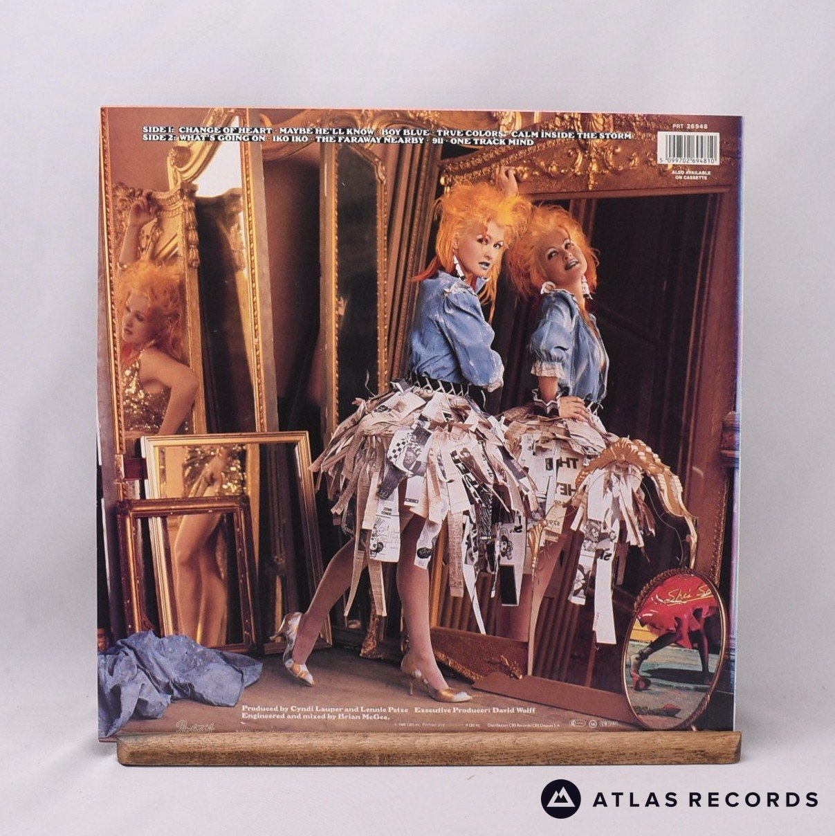Cyndi Lauper True Colors LP Vinyl Record NM/EX – Atlas Records Cyndi Lauper True Colors LP Vinyl Record NM/EX – Atlas Records