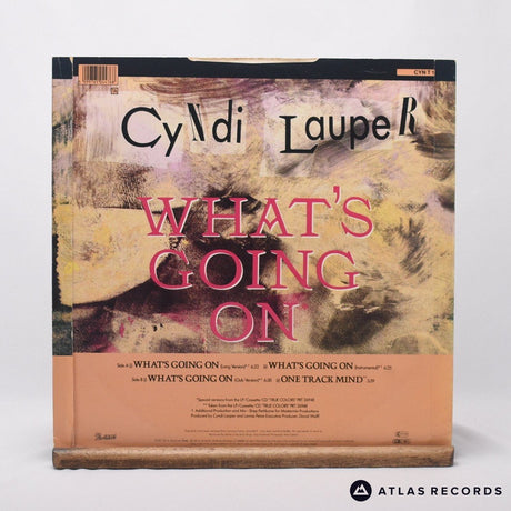 Cyndi Lauper - What's Going On - 12" Vinyl Record - VG+/VG+