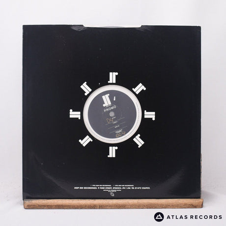 D4 - X-Attack / Careless - Die-Cut Sleeve Promo 12" Vinyl Record - EX/VG+