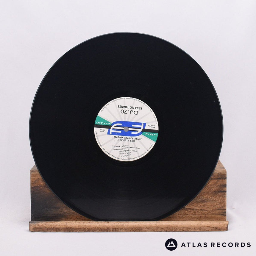 DJ 70 - Fanatic Trance - Die-Cut Sleeve A1 B1 12" Vinyl Record - EX/VG+