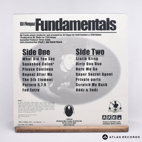 DJ Fingaz - Fundamentals Vol.1 - LP Vinyl Record - EX/EX
