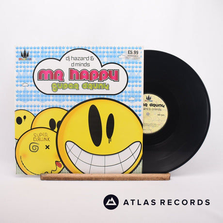 DJ Hazard Mr Happy 12" Vinyl Record - Front Cover & Record