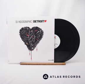 DJ Holographic Detroit Love 2 x 12" Vinyl Record - Front Cover & Record