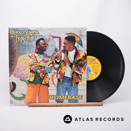 DJ Jazzy Jeff & The Fresh Prince Homebase LP Vinyl Record - Front Cover & Record