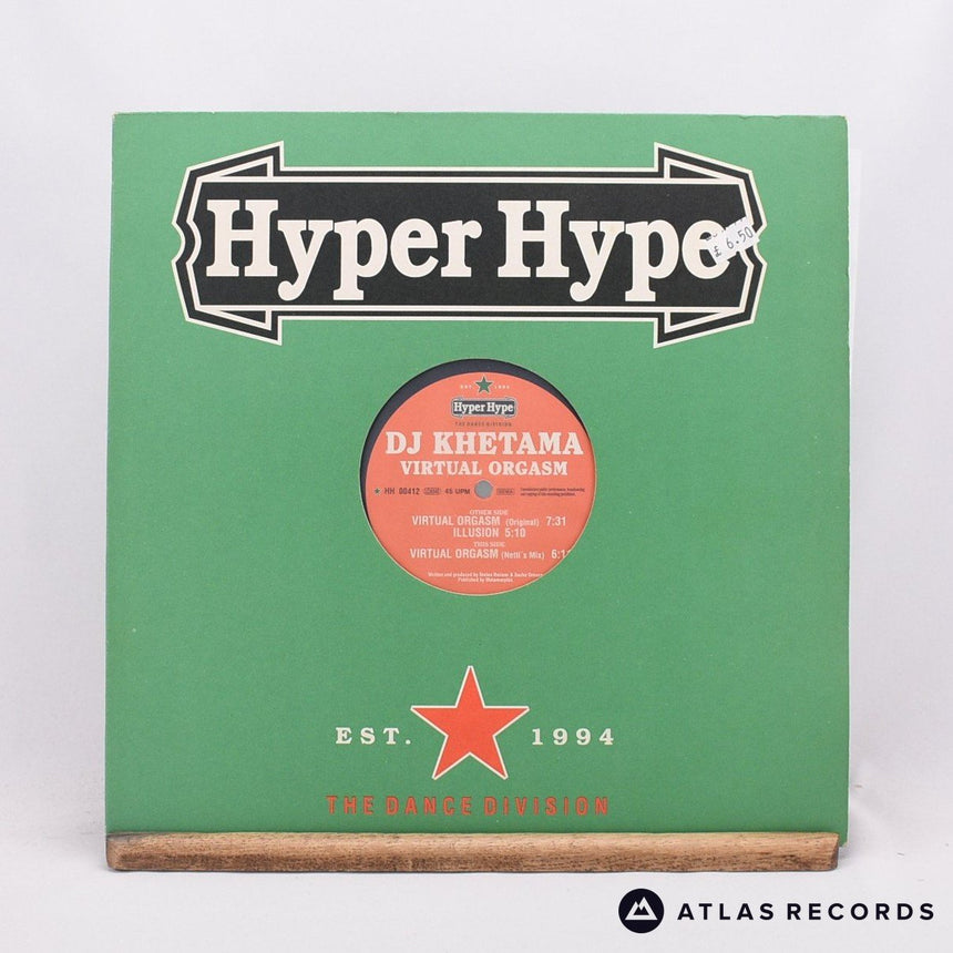 DJ Khetama Virtual Orgasm 12" Vinyl Record - In Sleeve