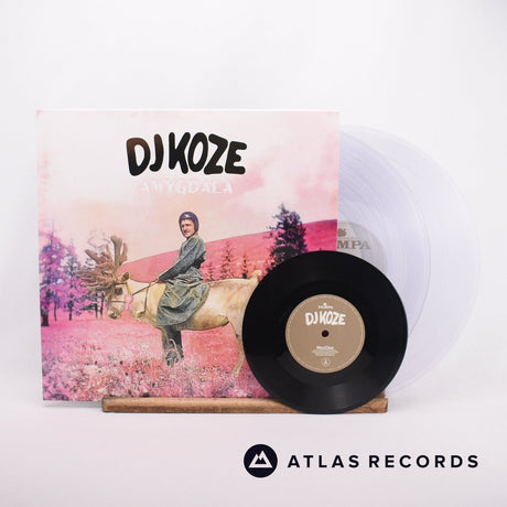 DJ Koze Amygdala 2 x LP + 7" Vinyl Record - Front Cover & Record