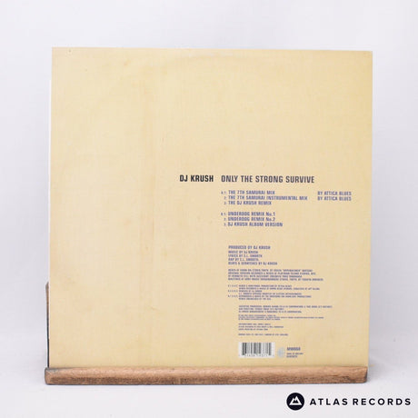DJ Krush - Only The Strong Survive - 12" Vinyl Record - EX/VG+