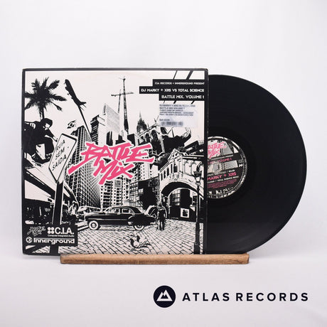 DJ Marky & XRS Battle Mix Volume 1 12" Vinyl Record - Front Cover & Record