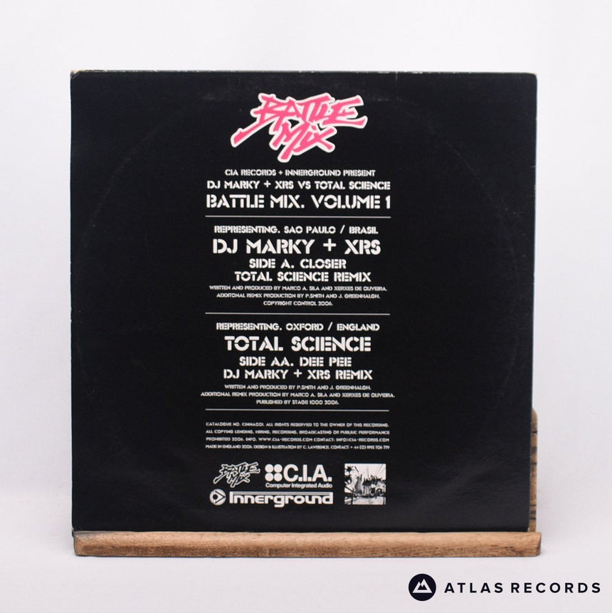 DJ Marky & XRS - Battle Mix Volume 1 - 12" Vinyl Record - VG+/VG+
