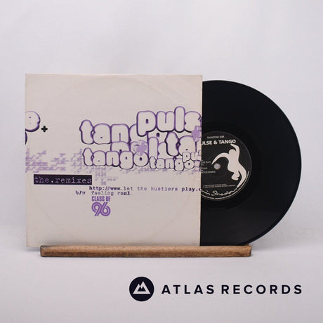 DJ Pulse Let The Hustlers Play 10" Vinyl Record - Front Cover & Record