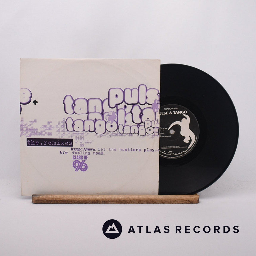 DJ Pulse Let The Hustlers Play 10" Vinyl Record - Front Cover & Record