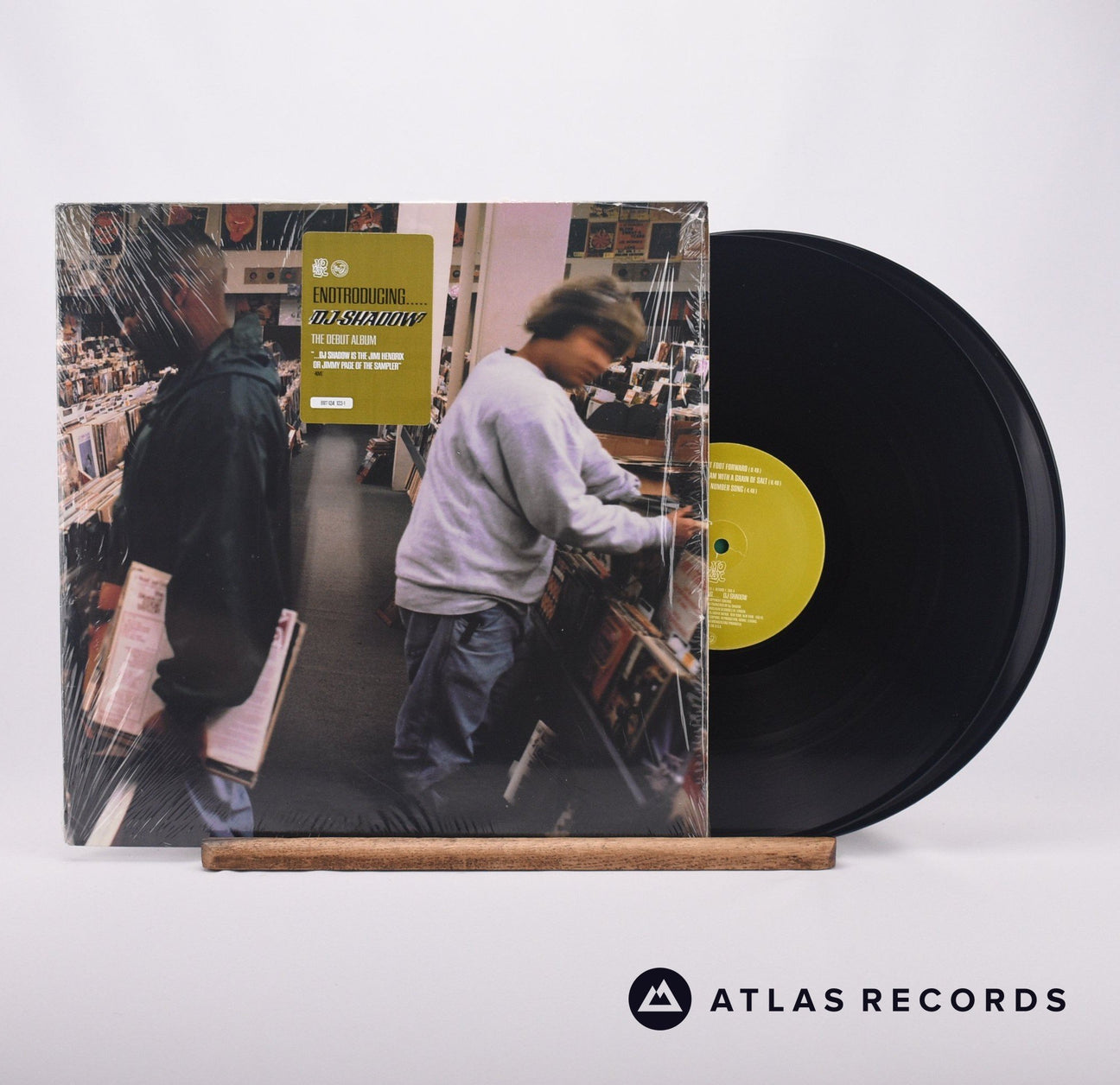 DJ Shadow Endtroducing..... Double LP Vinyl Record - Front Cover & Record