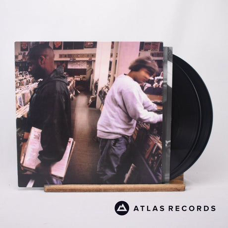 DJ Shadow Endtroducing... 2 x LP Vinyl Record - Front Cover & Record