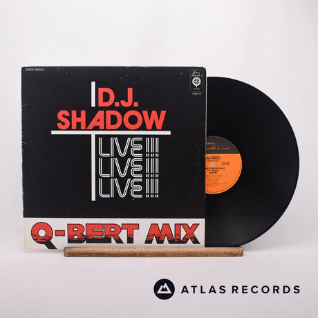 DJ Shadow Q-Bert Mix 12" Vinyl Record - Front Cover & Record