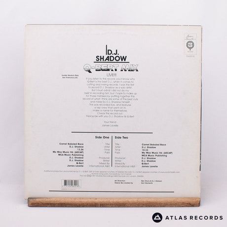 DJ Shadow - Q-Bert Mix (Live!!) - 12" Vinyl Record - VG+/VG