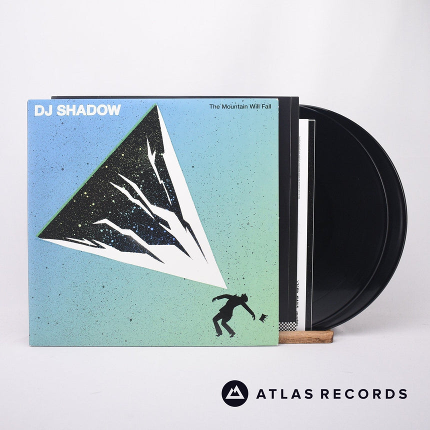 DJ Shadow The Mountain Will Fall 2 x LP Vinyl Record - Front Cover & Record