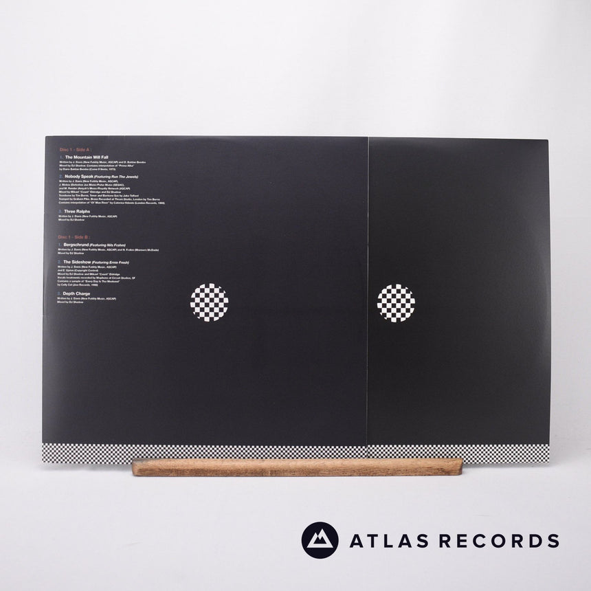 DJ Shadow - The Mountain Will Fall - A1 B1 C1 D1 2 x LP Vinyl Record - NM/NM