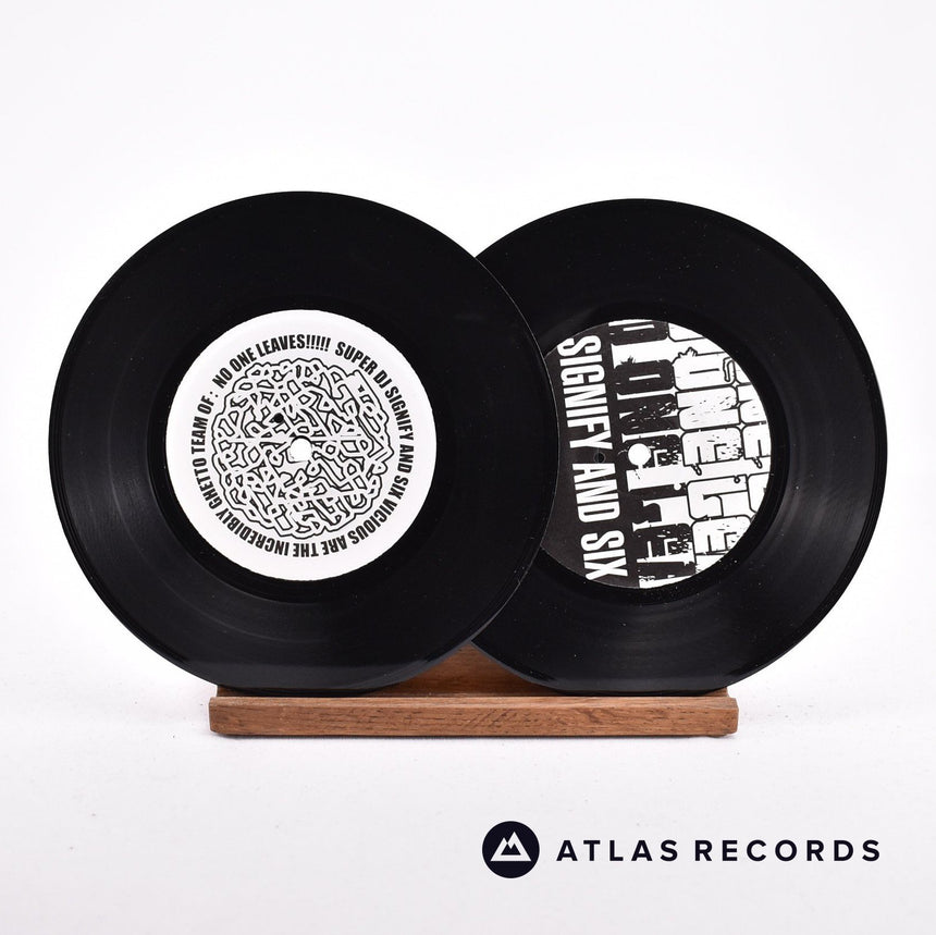 DJ Signify - No One Leaves - Canada 2 x 7" Vinyl Record - VG+/VG+