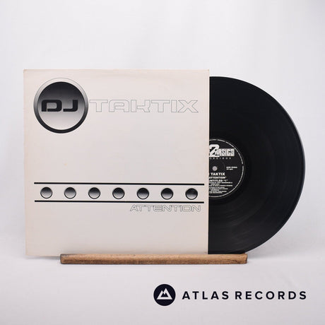 DJ Taktix Attention 12" Vinyl Record - Front Cover & Record