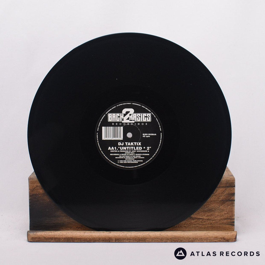 DJ Taktix - Attention - 12" Vinyl Record - VG+/VG+