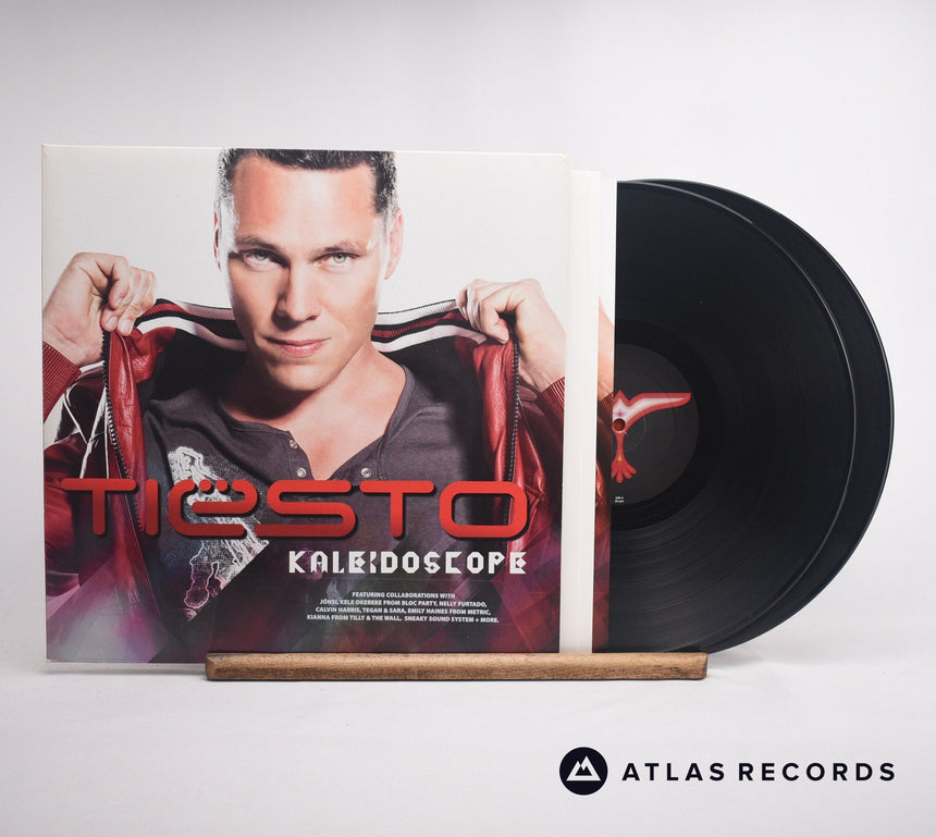 DJ Tiësto Kaleidoscope Double LP Vinyl Record - Front Cover & Record