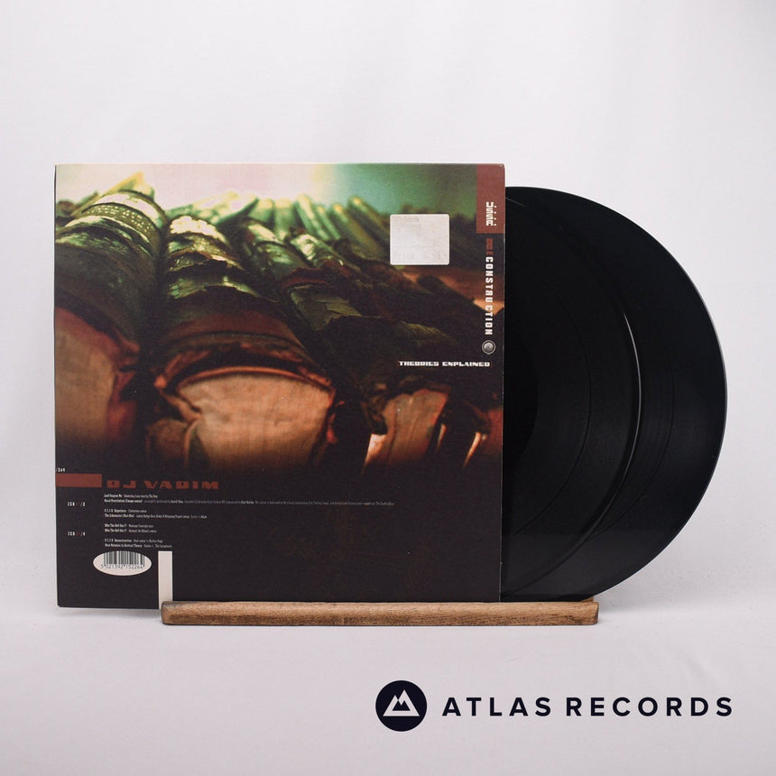 DJ Vadim U.S.S.R. Reconstruction 2 x 12" Vinyl Record - Front Cover & Record