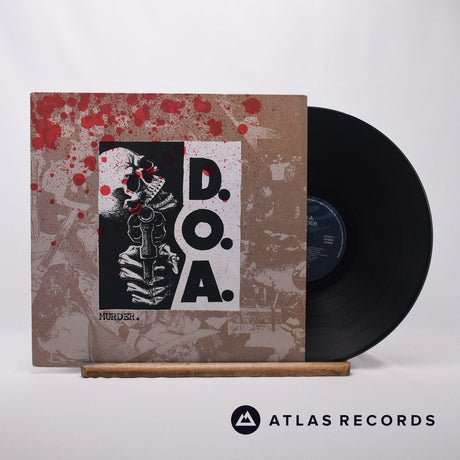 D.O.A. Murder. LP Vinyl Record - Front Cover & Record