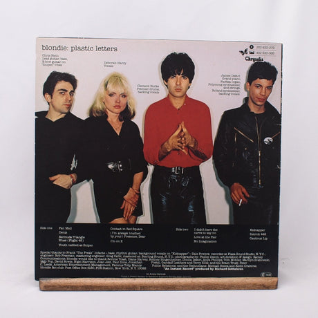 Blondie - Plastic Letters - Reissue LP Vinyl Record - VG+/EX