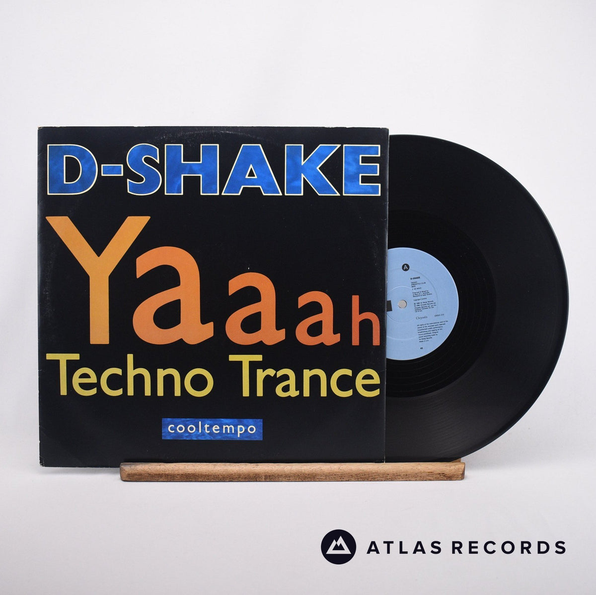 D-Shake Yaaah 12" Vinyl Record - Front Cover & Record