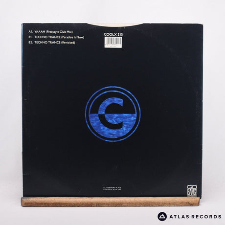 D-Shake - Yaaah / Techno Trance - 12" Vinyl Record - VG+/EX