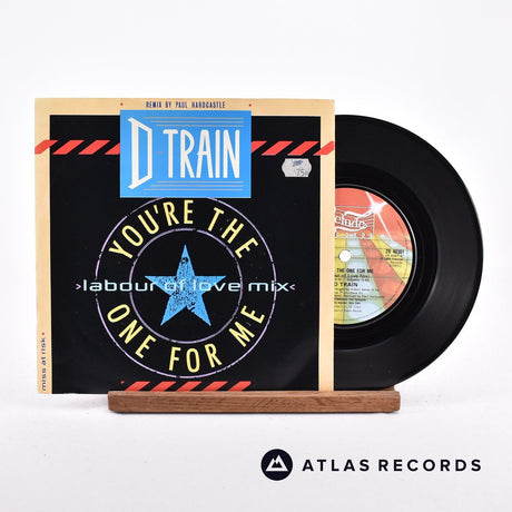 D-Train You're The One For Me 7" Vinyl Record - Front Cover & Record