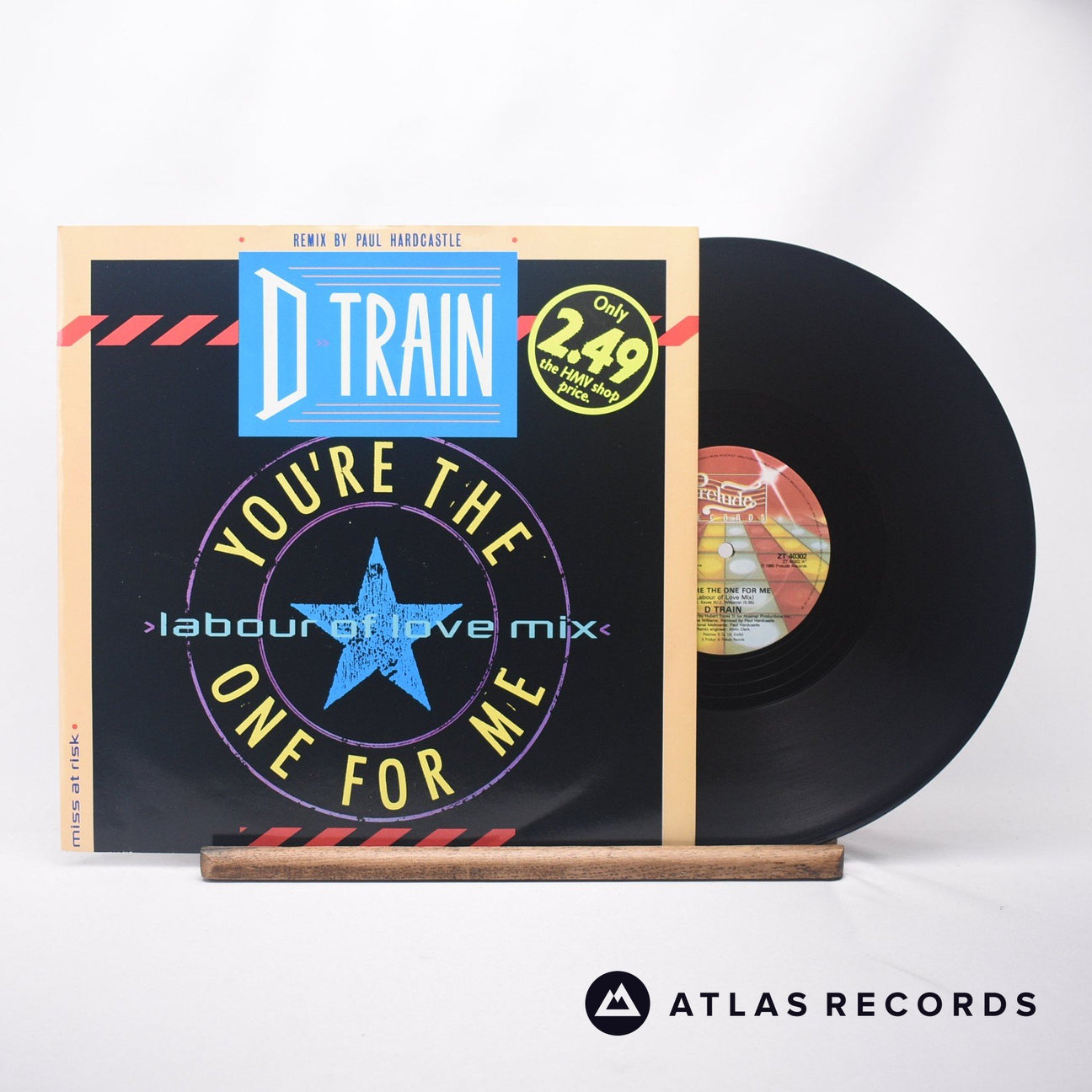 D-Train You're The One For Me 12" Vinyl Record - Front Cover & Record