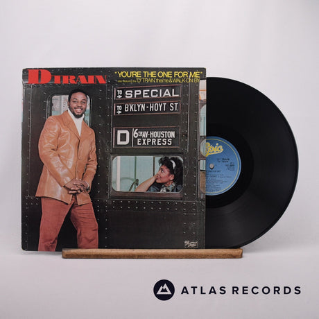 D-Train You're The One For Me LP Vinyl Record - Front Cover & Record