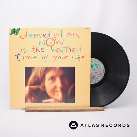 Daevid Allen Now Is The Happiest Time Of Your Life LP Vinyl Record - Front Cover & Record