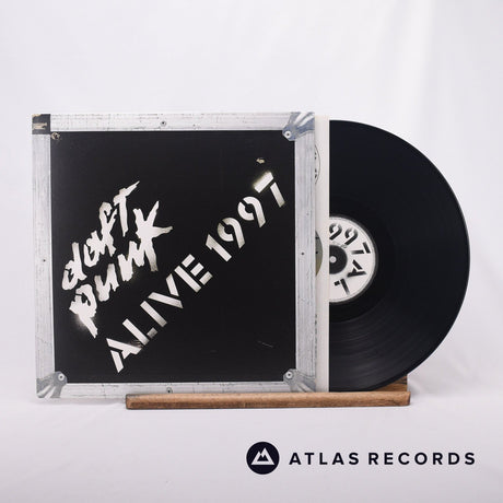 Daft Punk Alive 1997 LP Vinyl Record - Front Cover & Record