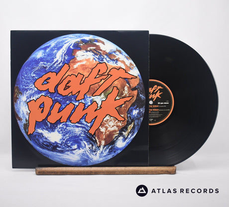 Daft Punk Around The World 12" Vinyl Record - Front Cover & Record