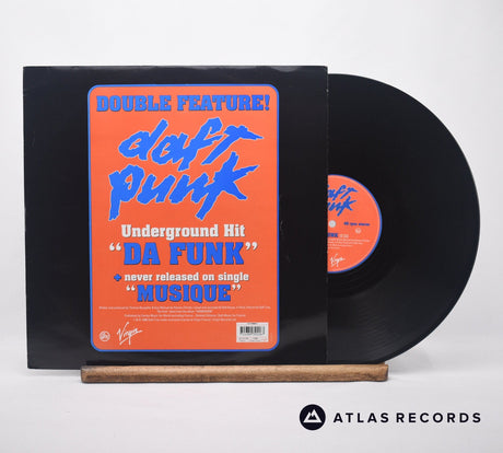 Daft Punk Da Funk 12" Vinyl Record - Front Cover & Record