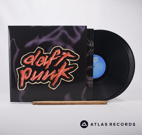 Daft Punk Homework Double LP Vinyl Record - Front Cover & Record