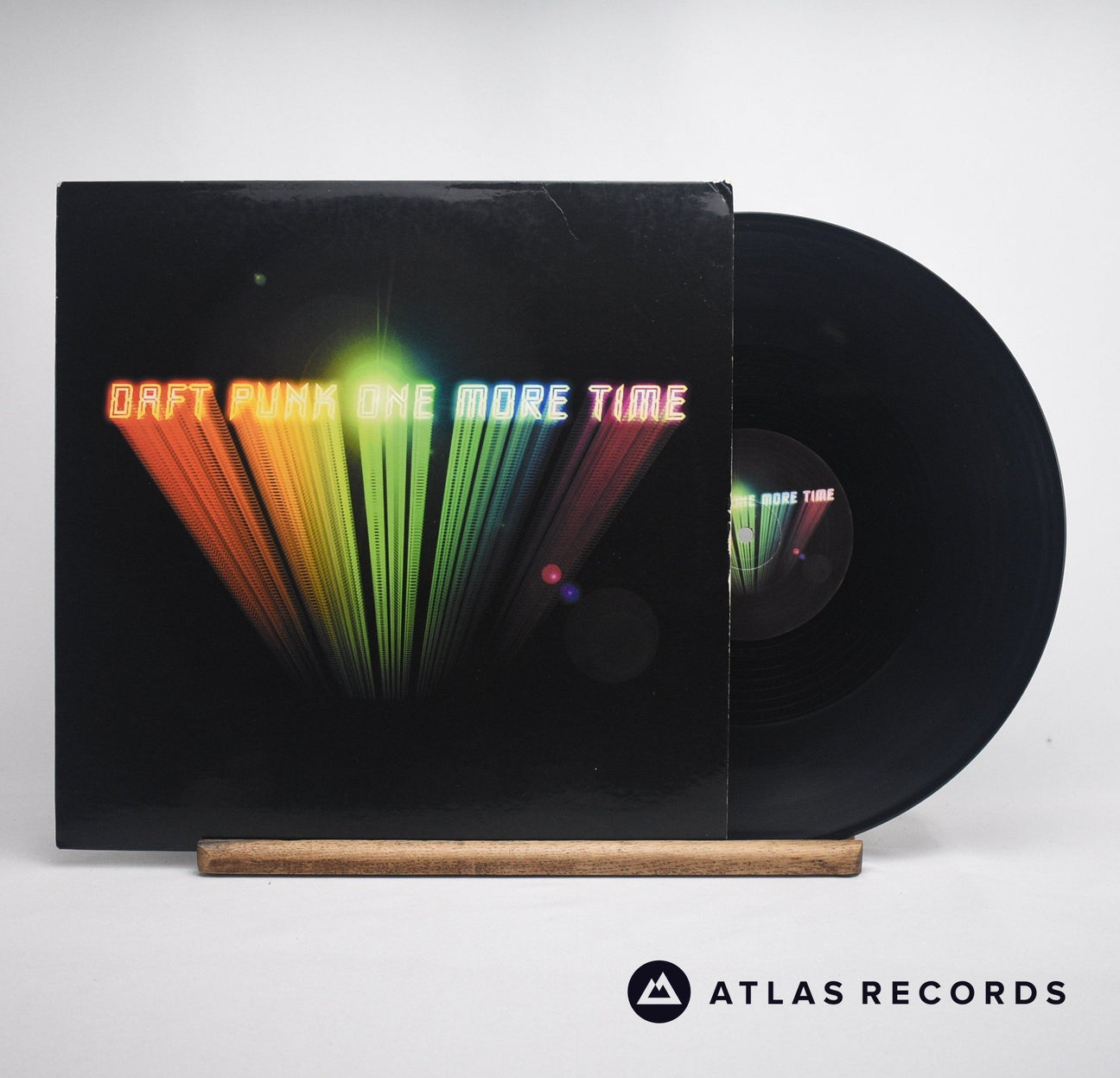 Daft Punk One More Time 12" Vinyl Record - Front Cover & Record