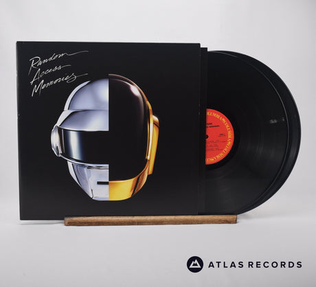 Daft Punk Random Access Memories Double LP Vinyl Record - Front Cover & Record